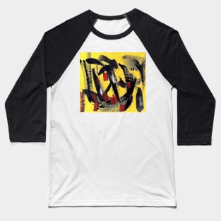 Yellow abs 123 Baseball T-Shirt